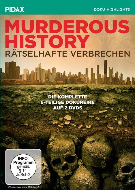 Murderous History - Rätselhafte Verbrechen, 2 DVDs