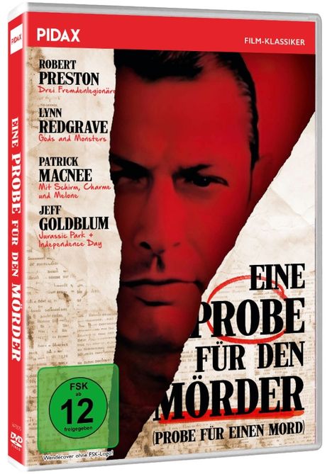 Eine Probe für den Mörder (Probe für einen Mord), DVD