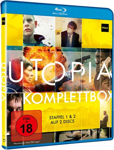 Utopia (Komplettbox) (Blu-ray), 2 Blu-ray Discs