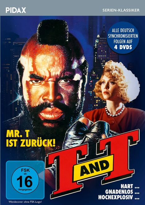 T and T - Mr. T ist zurück! (Komplette Serie), 4 DVDs