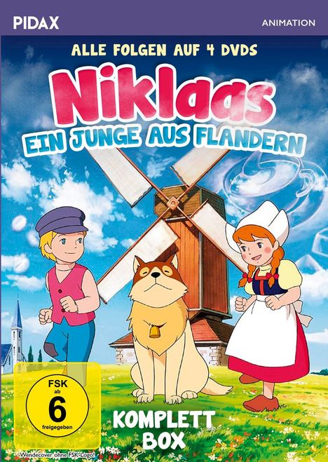 Niklaas, der Junge aus Flandern (Komplette Serie), 4 DVDs