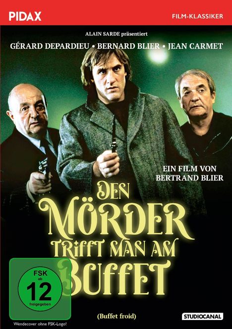 Den Mörder trifft man am Buffet, DVD