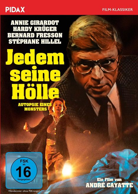 Jedem seine Hölle (Autopsie eines Monsters), DVD