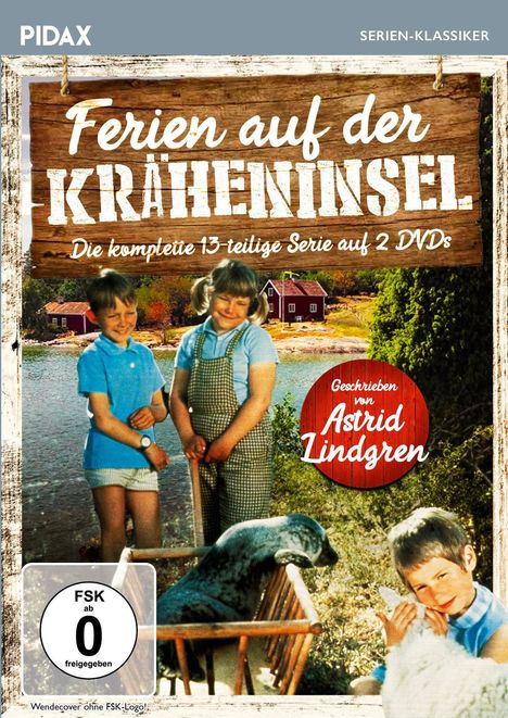 Ferien auf der Kräheninsel (Komplette Serie), 2 DVDs
