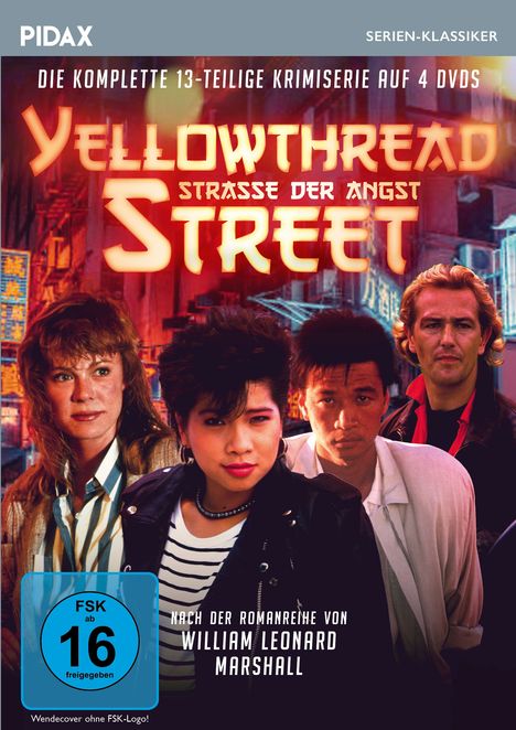 Yellowthread Street - Strasse der Angst (Komplette Serie), 4 DVDs