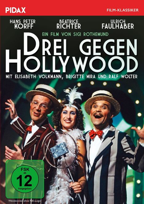 Drei gegen Hollywood, DVD