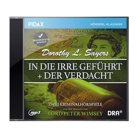 Dorothy L. Sayers: In die Irre geführt + Der Verdacht, MP3-CD