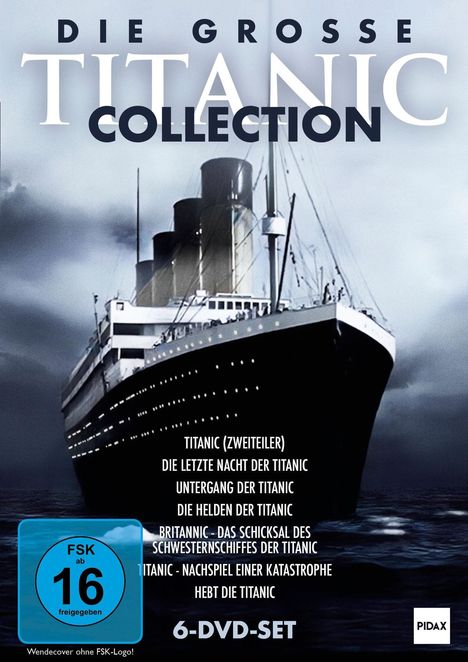 Die große Titanic Collection (7 Filme), 6 DVDs
