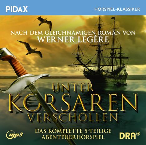 Werner Legère: Unter Korsaren verschollen, CD