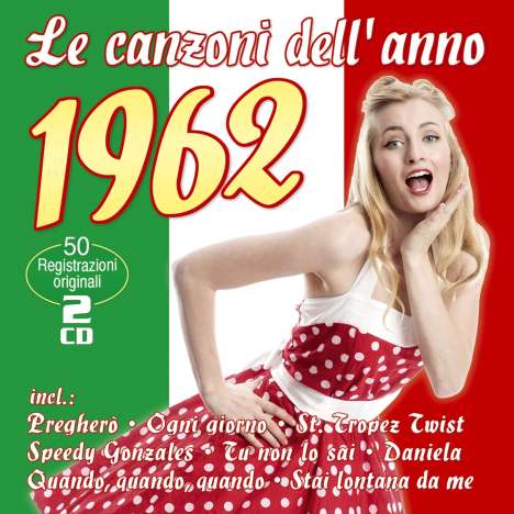 Le Canzoni Dell'Anno 1962, 2 CDs