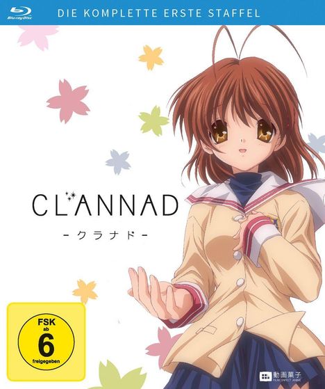 Clannad Staffel 1 (Gesamtausgabe) (Collector’s Edition) (Blu-ray), 4 Blu-ray Discs