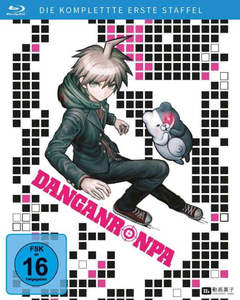 Danganronpa Staffel 1 (Gesamtausgabe) (Collector's Edition) (Blu-ray), 4 Blu-ray Discs