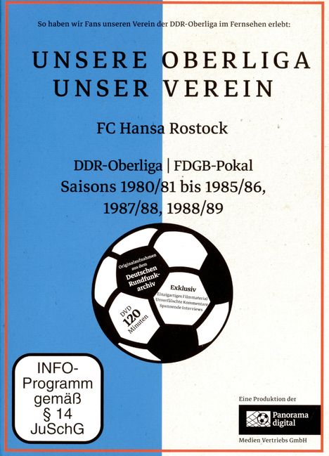 Unsere Oberliga - Unser Verein: FC Hansa Rostock, DVD