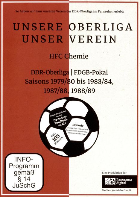 Unsere Oberliga - Unser Verein: HFC Chemie, DVD