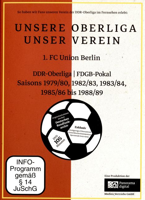 Unsere Oberliga - Unser Verein: 1. FC Union Berlin, DVD