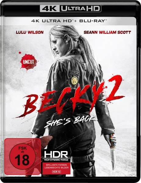 Becky 2 - She's Back  (Ultra HD Blu-ray &amp; Blu-ray), 1 Ultra HD Blu-ray und 1 Blu-ray Disc