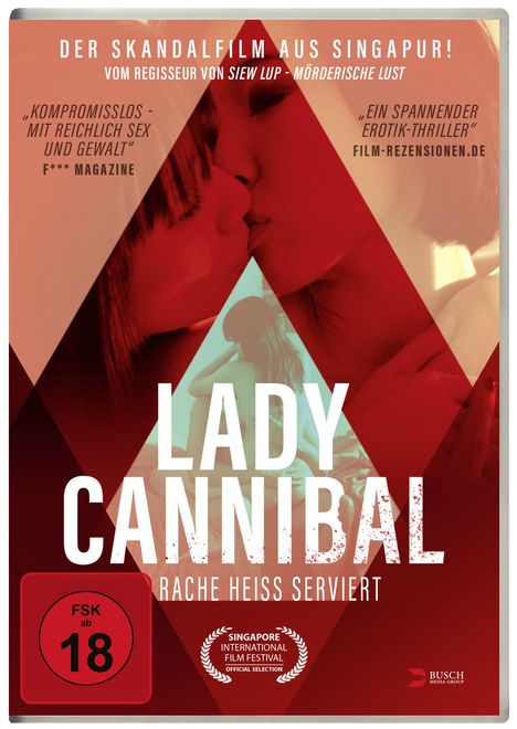 Lady Cannibal, DVD