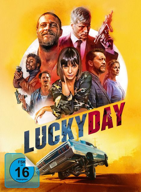 Lucky Day (Blu-ray &amp; DVD im Mediabook), 1 Blu-ray Disc und 1 DVD