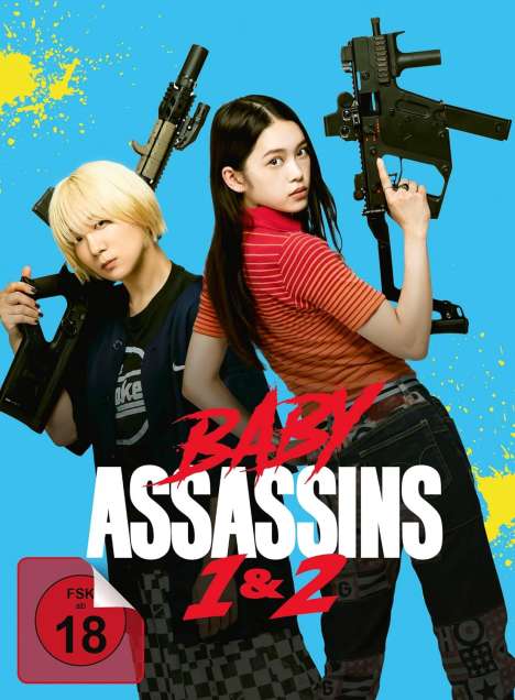 Baby Assassins 1 &amp; 2 (Blu-ray im Mediabook), 2 Blu-ray Discs