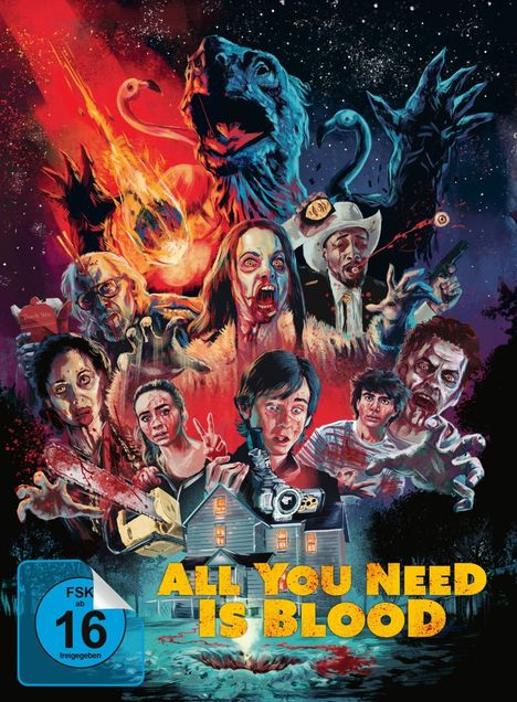 All You Need Is Blood (Ultra HD Blu-ray &amp; Blu-ray im Mediabook), 1 Ultra HD Blu-ray und 1 Blu-ray Disc