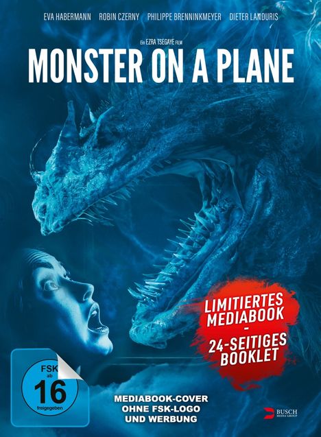 Monster on a Plane (Blu-ray &amp; DVD im Mediabook), 1 Blu-ray Disc und 1 DVD