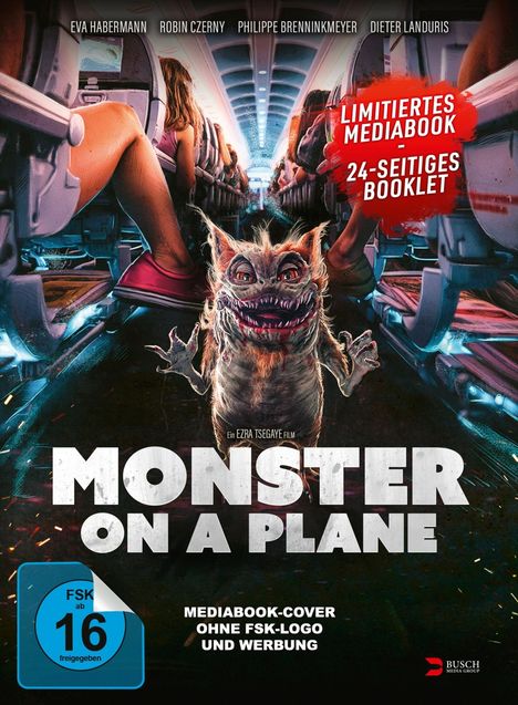 Monster on a Plane (Blu-ray &amp; DVD im Mediabook), 1 Blu-ray Disc und 1 DVD