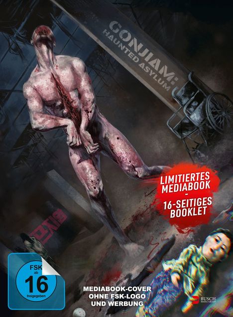 Gonjiam - Haunted Asylum (Blu-ray &amp; DVD im Mediabook), 1 Blu-ray Disc und 1 DVD