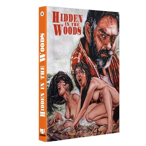 Hidden in the Woods (2012) (Blu-ray &amp; DVD im Mediabook), 1 Blu-ray Disc und 1 DVD