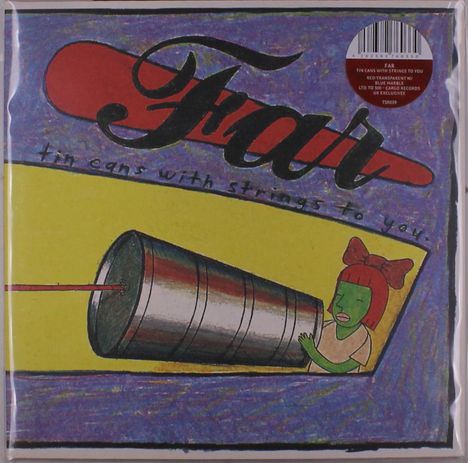 Far: Tin Cans With Strings To You (Limited Edition) (Red Transparent w/ Blue Marbled Vinyl), 2 LPs