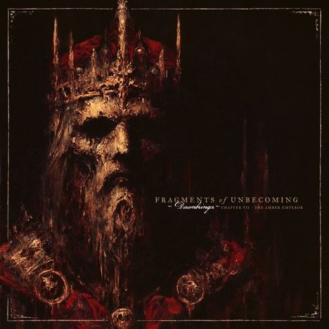 Fragments Of Unbecoming: Dawnbringer (Red & Black Marbled Vinyl), 1 LP und 1 Merchandise
