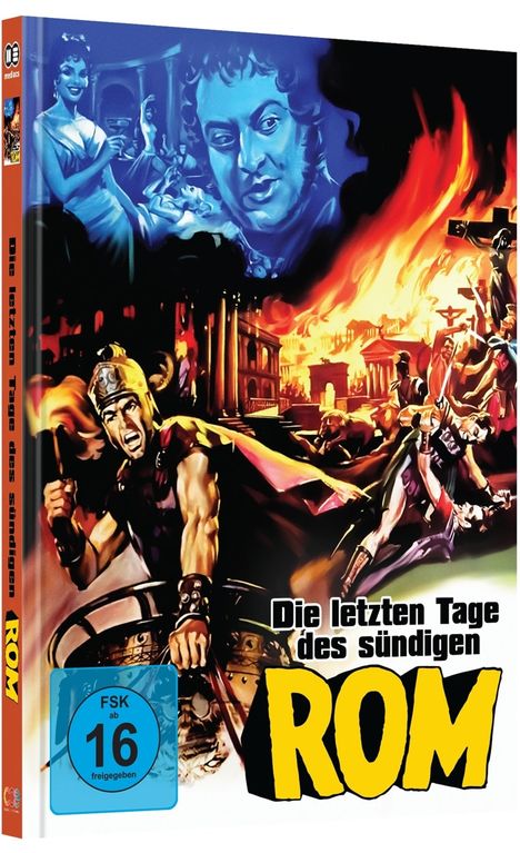 Die letzten Tage des sündigen Rom (Blu-ray &amp; DVD im Mediabook), 1 Blu-ray Disc und 1 DVD