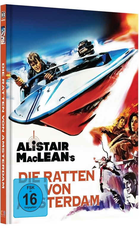 Die Ratten von Amsterdam (Blu-ray &amp; DVD im Mediabook), 1 Blu-ray Disc und 1 DVD
