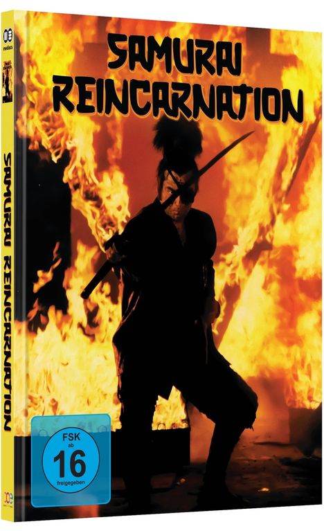 Samurai Reincarnation (Blu-ray &amp; DVD im Mediabook), 1 Blu-ray Disc und 1 DVD