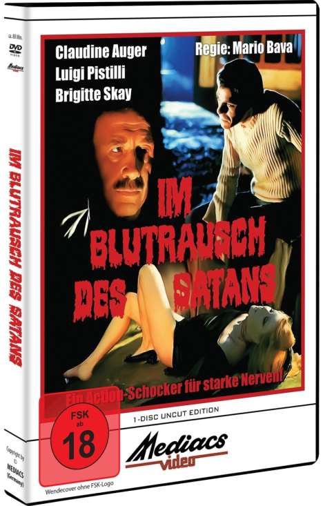 Im Blutrausch des Satans (Blu-ray), DVD