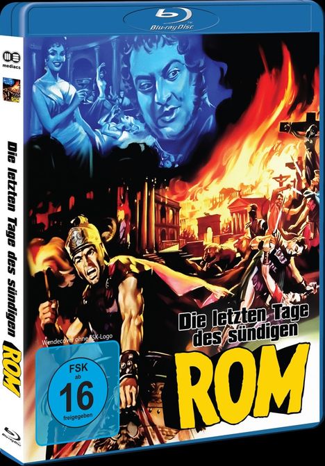 Die letzten Tage des sündigen Rom (Blu-ray), Blu-ray Disc