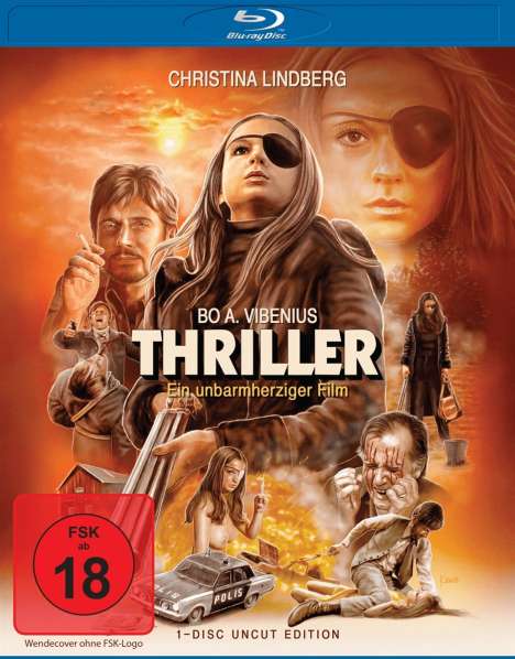Thriller - Ein unbarmherziger Film (Festivalfassung) (Blu-ray), Blu-ray Disc