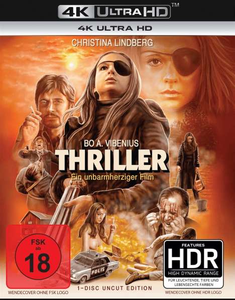 Thriller - Ein unbarmherziger Film (Festivalfassung) (Ultra HD Blu-ray), Ultra HD Blu-ray