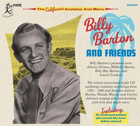 Billy Barton: Billy Barton And Friends, 3 CDs