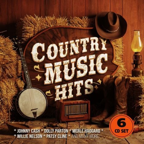 Country Music Hits, 6 CDs