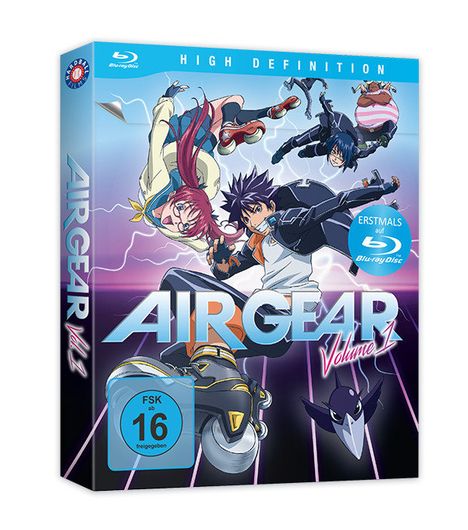 Air Gear Vol. 1 (Blu-ray), 2 Blu-ray Discs