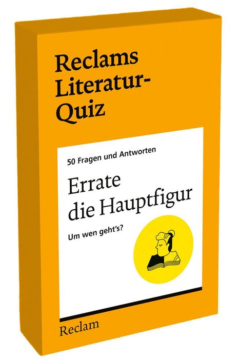 Manfred Orlick: Errate die Hauptfigur. Um wen geht's? 50 Fragen und Antworten für Büchermenschen, Spiele