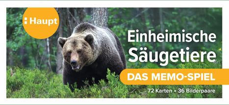 Haupt Verlag: Einheimische Säugetiere - das Memo-Spiel, Spiele