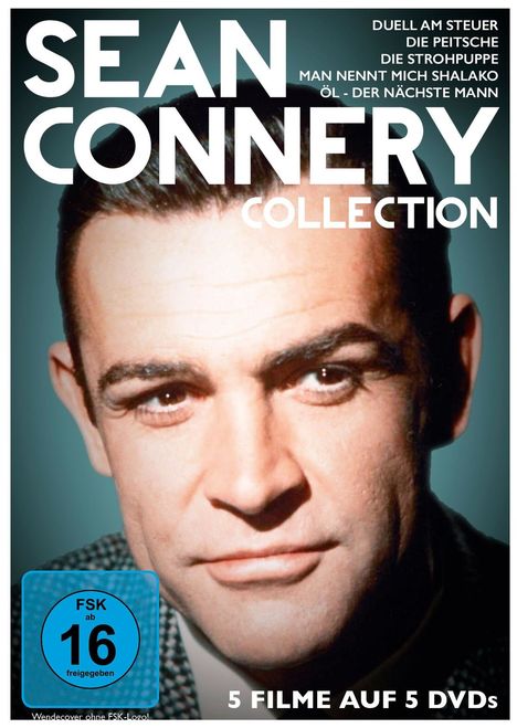 Sean Connery Collection, 5 DVDs