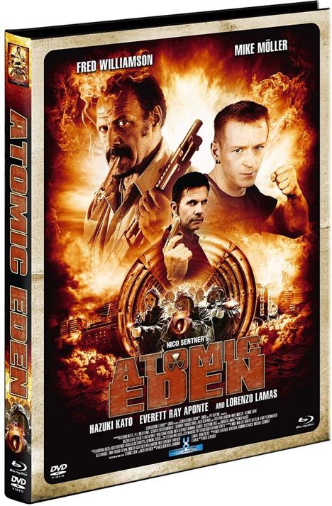 Atomic Eden (Blu-ray &amp; DVD im Mediabook), 1 Blu-ray Disc und 1 DVD