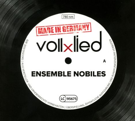 Ensemble Nobiles: Vollxlied Made In Germany, CD