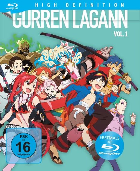 Gurren Lagann Vol. 1 (Blu-ray), 2 Blu-ray Discs