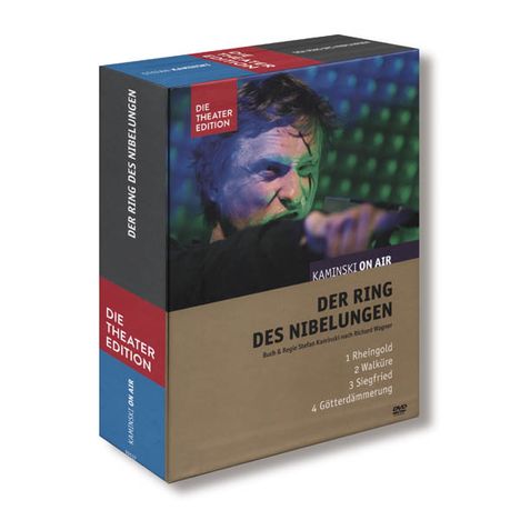 Richard Wagner (1813-1883): Kaminski on Air - Der Ring des Nibelungen (Hörspiel-Theater), 4 DVDs