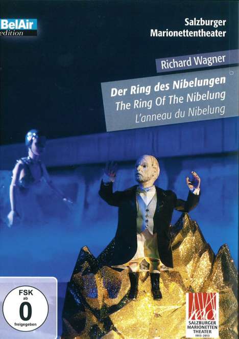 Richard Wagner (1813-1883): Der Ring des Nibelungen (als Marionettentheater), DVD