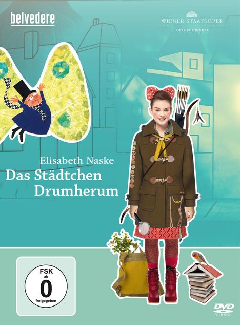 Elisabeth Naske (geb. 1963): Das Städtchen Drumherum (Kinderoper), DVD