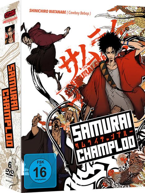 Samurai Champloo, 6 DVDs